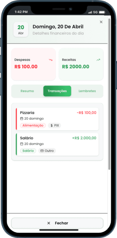 DinDinZap no iPhone
